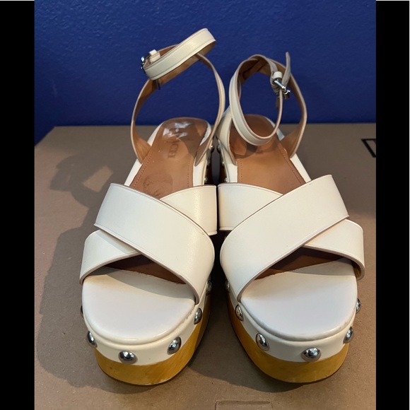 Coach Wooden Clogs 9.5 - Picture 1 of 7